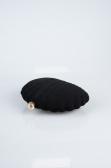 Sac de Soirée Luxe Couleur daim Noir KC180