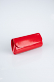 Sac de Soirée Luxe Cuir Verni Rouge KC202