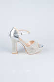 Chaussure de soirée Pierreux Argent MJ2228