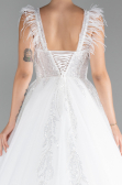 Robes de Mariage Longue Blanc ABU4269