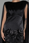 Robe De Soirée Courte Noir ABK2152