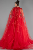 Robe de Soirée Longue Rouge ABU4289