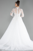 Robes de Mariage Longue Blanc ABU4290