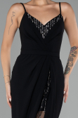 Robe de Soirée Longue Noir ABU4299