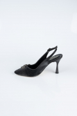 Chaussure de soirée Coupe Au Laser Noir MJ4101