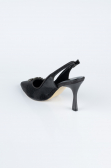 Chaussure de soirée Coupe Au Laser Noir MJ4101