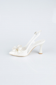 Chaussure de soirée Peau Blanc MJD4100