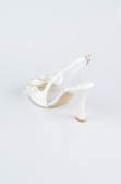 Chaussure de soirée Peau Blanc MJD4100