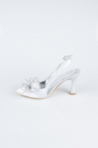 Chaussure de soirée Satin Argent MJS4100