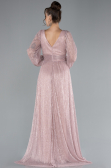 Robe De Soirée Longue Poudre ABU2905