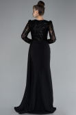 Robe de Soirée Longue Noir ABU4310