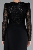 Robe de Soirée Longue Noir ABU4310