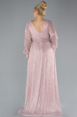 Robe de Soirée Grande Taille Longue Poudre ABU3154