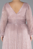 Robe de Soirée Grande Taille Longue Poudre ABU3154