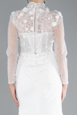 Robes de Mariage Longue Blanc ABU4342