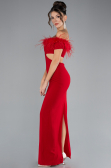 Robe de Soirée Longue Rouge ABU3602