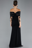 Robe de Soirée Longue Noir ABU4343