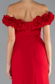 Robe Queue de Poisson Longue Rouge ABU4335
