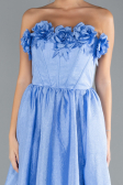 Robe de Soirée Longue Indigo ABU4337
