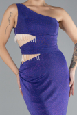 Robe de Soirée Longue Violet ABU3702