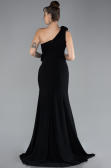 Robe Queue de Poisson Longue Noir ABU4381