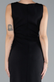 Robe De Soirée Midi Noir ABK2169