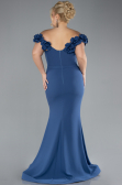 Robe de Soirée Longue Indigo ABU4387
