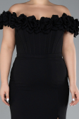 Robe de Soirée Longue Noir ABU4387