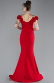 Robe de Soirée Longue Rouge ABU4387