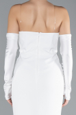 Robe de Soirée Longue Blanc ABU4398
