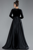 Robe de Soirée Longue Noir ABU1523