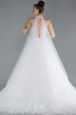 Robe de Mariée Grande Taillev Longue Blanc ABU4488