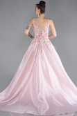 Robe De Fiançailles Grande Taille Longue Poudre ABU4461