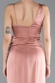 Robe de Soirée Longue Satin Pelure D'oignon ABU4498