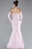 Robe De Soirée Longue Poudre ABU4398
