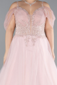 Robes De Soirée Grande Taille Longue Poudre ABU3688