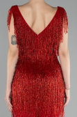 Haute Couture Mini Pierreux Rouge ABK2199