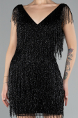 Haute Couture Mini Pierreux Noir ABK2199