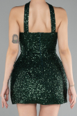 Robe De Soirée Mini Émeraude ABK2201