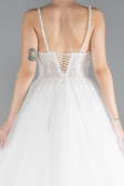 Robes de Mariage Longue Blanc ABU4536