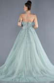 Robes De Soirée Grande Taille Longue Menthe ABU4465