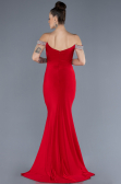 Robe de Soirée Longue Rouge ABU4553