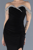 Robe de Soirée Longue Noir ABU4553