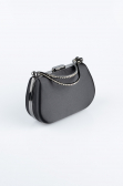 Sac de Soirée Luxe Satin Noir V746