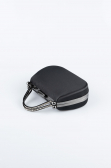 Sac de Soirée Luxe Satin Noir V746