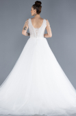 Robes de Mariage Longue Blanc ABU4598