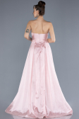 Robe de Soirée Longue Poudre ABU4579