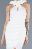 Robe de Soirée Longue Blanc ABU4610
