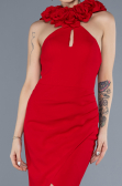 Robe de Soirée Longue Rouge ABU4610