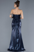 Robe de Soirée Longue Bleu Marine ABU4623